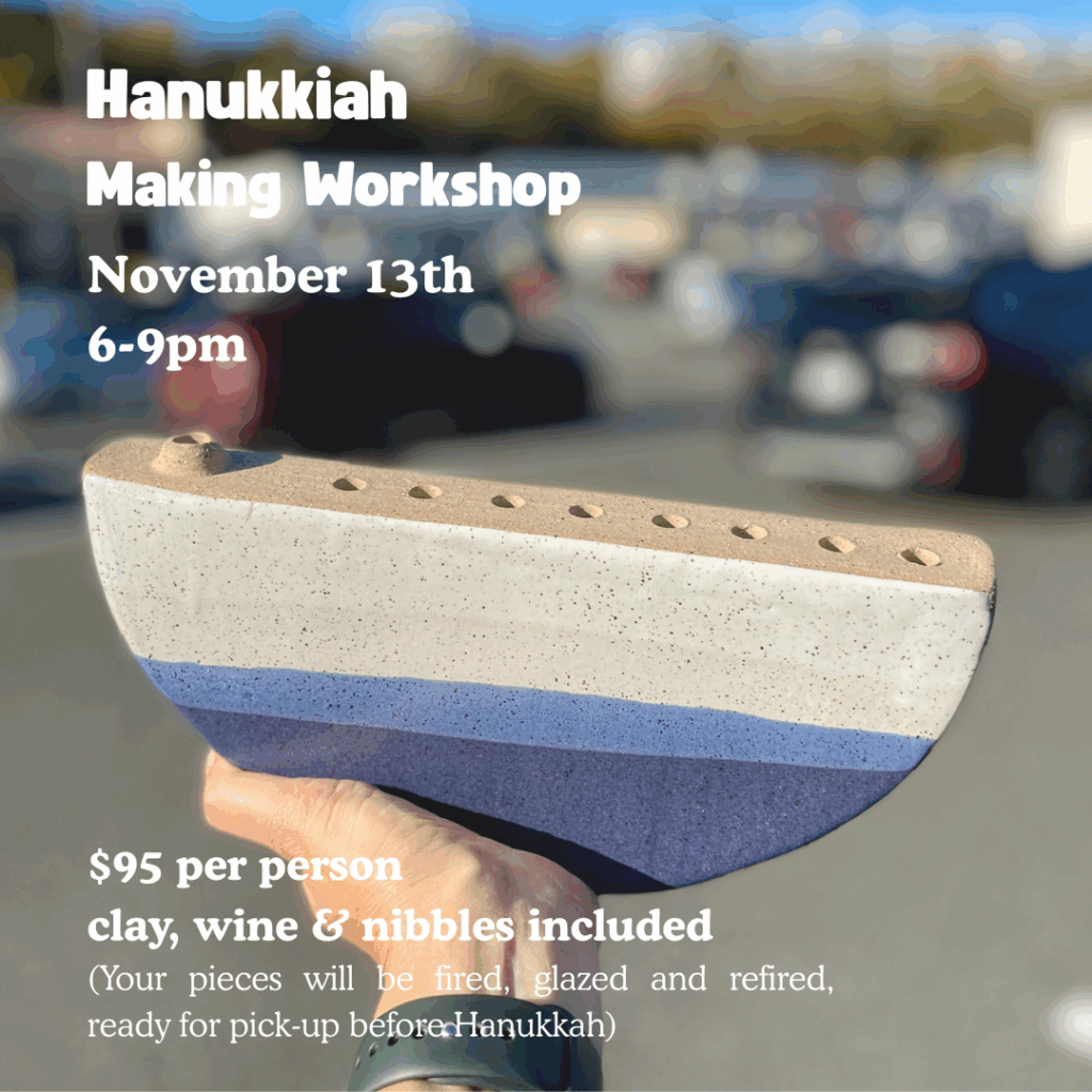 Hanukkiah Making Workshop