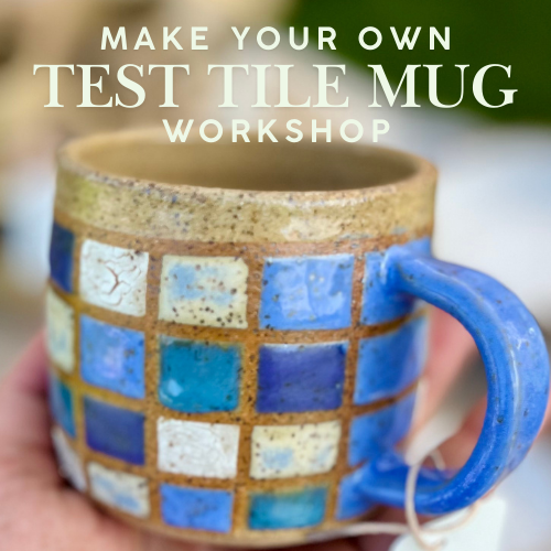 Glaze Your Own Test Tile Mug - Fri Jan 30th