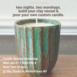 Double Workshop Candle Making & Pouring 01/21+02/04