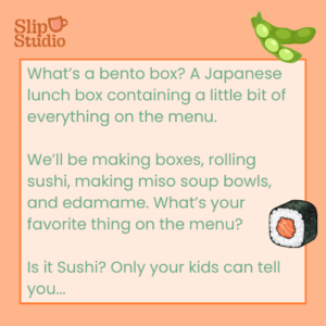 Bento boxes & Japanese foods